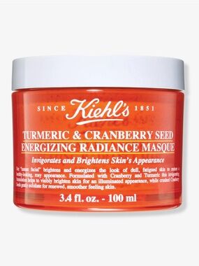 Kiehl's Turmeric & Cranberry Seed Radiance Mask - clay face mask